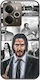 John Wick Realme 14 5g Black TPU Black Silicone