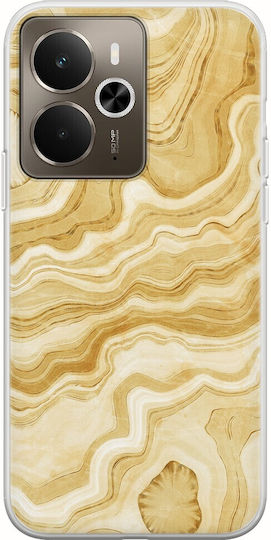 Agate Stone Golden Realme 14 5g Flexible Tpu Διάφανη Σιλικόνη