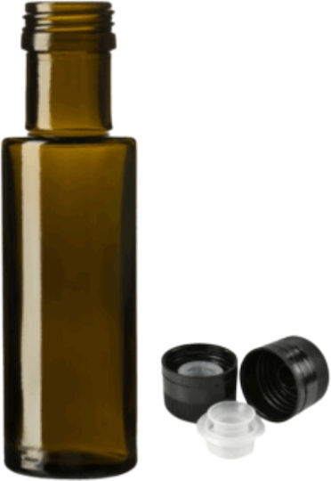 Φιαλη Μπουκαλι Γυαλινο Σκουρο Dorica Πωμα Pp31.5 100ml