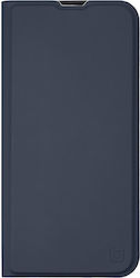 Obal:Me Smoothtouch Book Δερμάτινο Μπλε (Redmi A5)