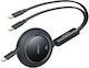 Baseus Подвижен USB към Type-C Кабел Черен 1.2m E0415504