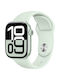 Watchband Hoco Wa37 38 40 41 42mm Fluorine Rubber Strap Apple Watch Series 1 2 3 4 5 6 7 8 9 Se Se2 Light Lotus