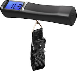 Akashi Digital Luggage Scale 50kg Backlit Lcd Display 4 Measurement Units Black Akashi Digital Luggage Scale 50kg Backlit Lcd Display 4 Measurement Units Black