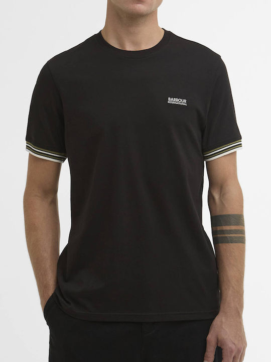Barbour Tipped T-Shirt Schwarz