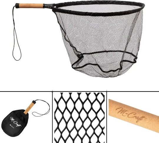 Mikado M-craft Klappbares Fischernetz 47/40cm Packung 1 Stück Koffer Neu