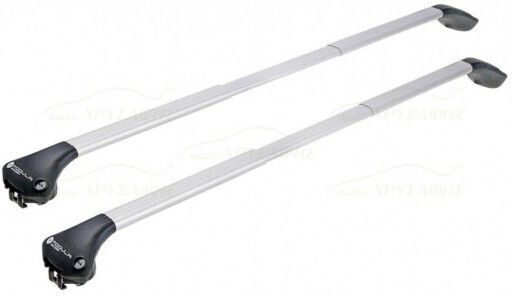 Modula Autodachträger Aluminium Silber Flush Dachreling
