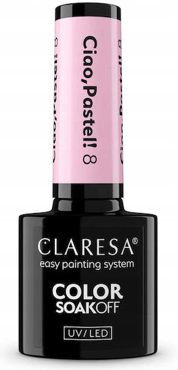 Claresa Ciao Pastel Ημιμόνιμο Βερνίκι Νυχιών 8 8.5gr