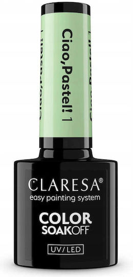 Claresa Ciao Pastel Ημιμόνιμο Βερνίκι Νυχιών 1 15gr