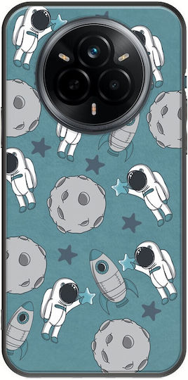 Spaceman Realme 14 Pro 5g Черен TPU Калъф Силикон