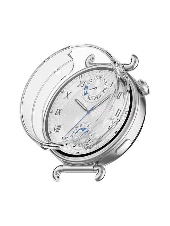 Калъф Силиконов в Прозрачен Цвят за Huawei Watch Gt6 41мм