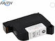 Compatible Inkjet Printer Ink Faith Ink Solvent Cartridge White 1 Piece