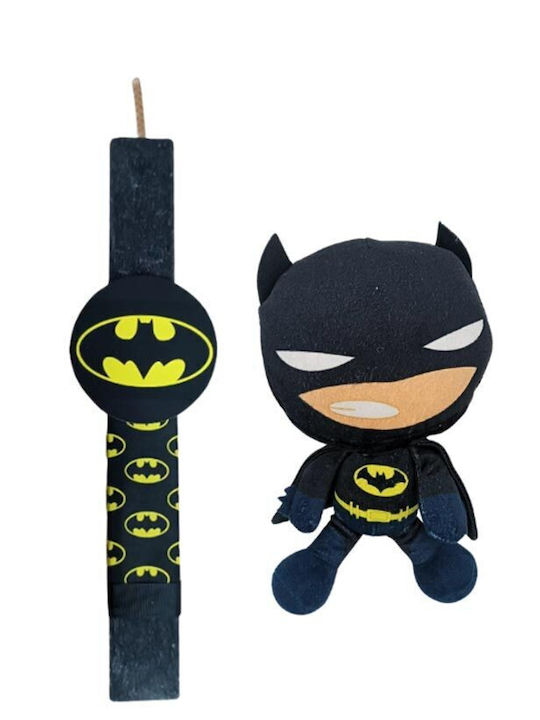 Lumanare De Paste Handmade Parfumată Pentru Băieți Plus Batman 22cm