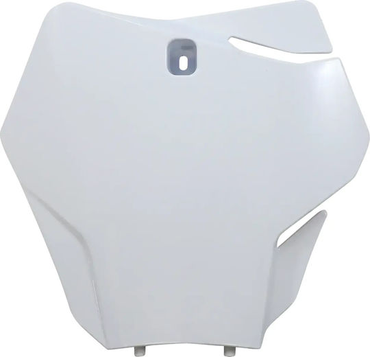 Ufo Number Plate Plastic Gg07130-041 450 350 F 22-23 250 21-22 Mc Gas 125 White Piece