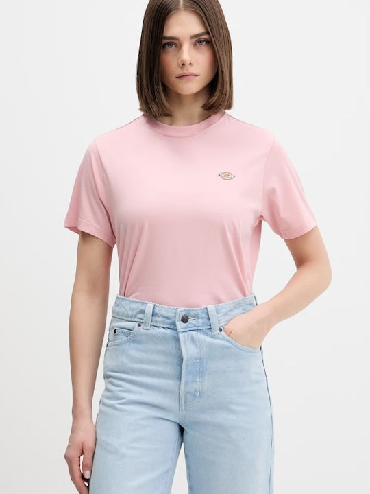 Dickies Mapleton Γυναικείο T-shirt Bridal Rose