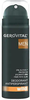 Wild Deodorant Antiperspirant 150 Ml Gerovital Men