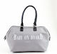 Baby on Board Wickeltasche Grau