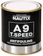 Υφαλόχρωμα Καρινών Τιμονιών Nautix Α9τ.speed 0,75ltr Orange Fluo
