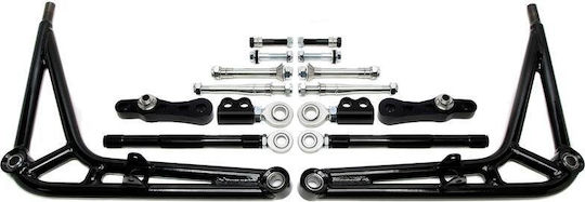 Set Suspension Arms Drift Competition Bmw Series 3 E36 Black 14 Pieces 68bm001