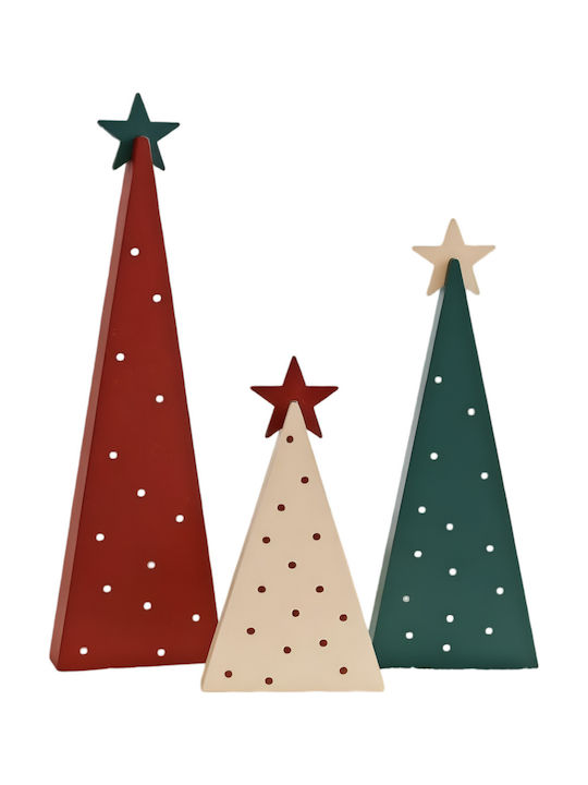Wooden Christmas Tree Table Decoration Holiday Christmas 3 Sizes