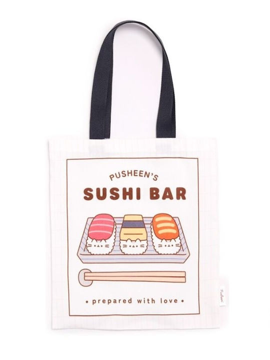 Reusable Tote Shopping Bag Pusheen's Sushi Bar 37.5x40cm Moses