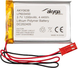 Akyga Baterie Li-Po 3.7V 1200mAh pentru Vehicul RC