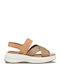 Spherica Flache Damen Sandalen Beigen