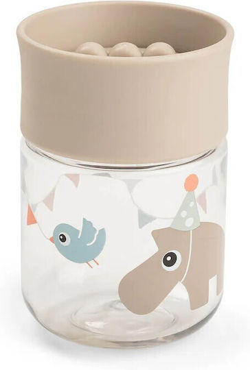 Done by Deer Cana Pentru Copii Din Plastic Bej 260ml
