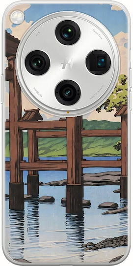 Ukiyo-e Tazawa Lake Oppo Find X8 Pro 5g Гъвкав TPU Прозрачен Силикон