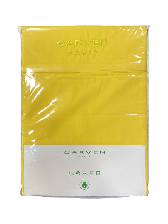 Carven Paris Чаршаф Единичен 165x265см Жълт