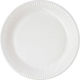 Procos Πιατα Χαρτινα Μεγαλα 23cm 10τμχ Compostable Λευκα