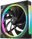 Deepcool FL14 Case Fan 140mm 1700rpm 66.59cfm with ARGB Lighting and 4-Pin PWM Connection