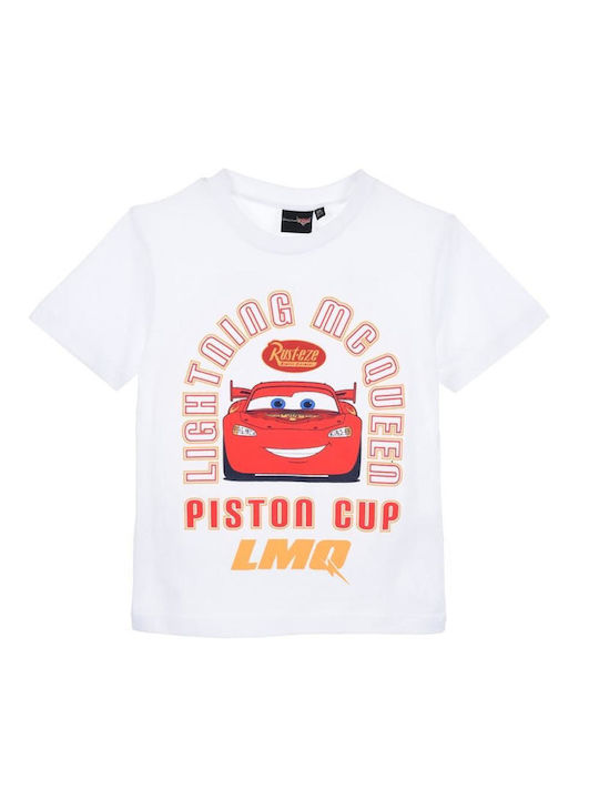 Superheroes Kids Short-Sleeved White Blouse Mcq...