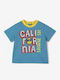 Kinderoberteile T-Shirt Mittel Hellblau