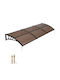 Vevor Polycarbonate Door / Window Canopy Roof P117xW38cm