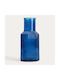 Homla Decorative Glass Vase Tolle Blue 10xH22cm