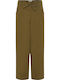 Damen Stoffhose Braun