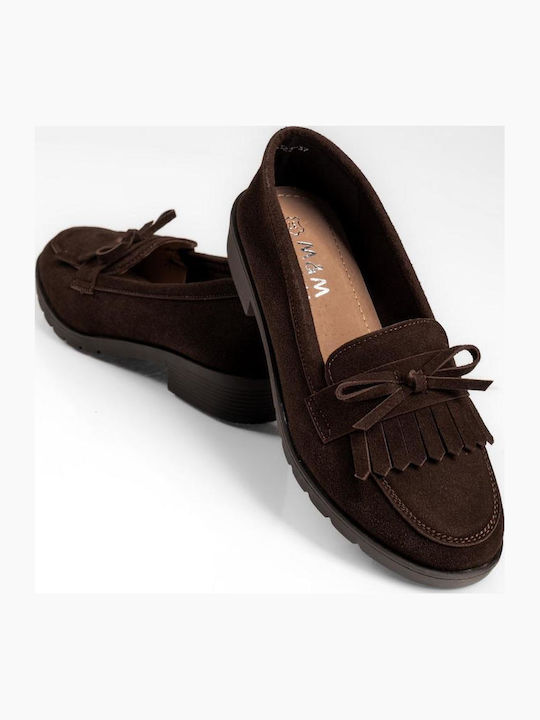 The Shoemart Women's Loafers in Brown Colour