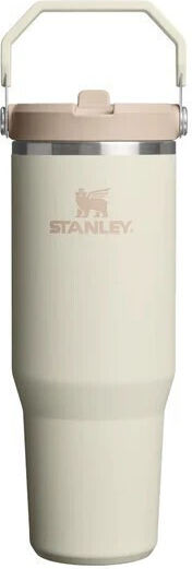 Stanley Iceflow Flip Чаша Термос Неръждаема Стомана Без BPA 890ml Бежов