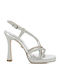 Damen Sandalen Silber