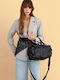 Leather Women's Handbag Black