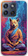 Animale De Meditație Câine Motorola Edge 70 5g TPU Flexibil Silicon Transparent