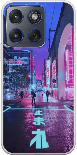 Tokyo By Night Motorola Edge 70 5g Flexible TPU Transparent Silicone