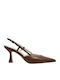Leder Pumps Braune