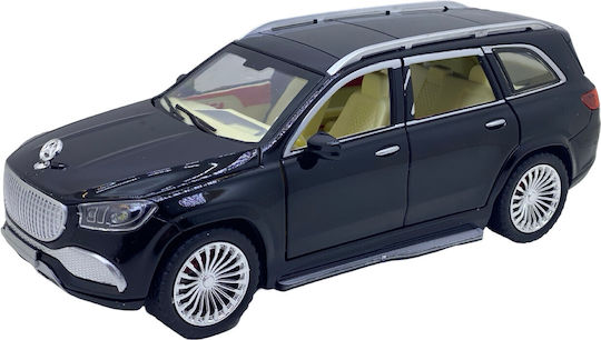 Mercedes Benz Gls600 Negru Mașinuță Model Scară 1:24 Sunet Lumini Uși Deschise