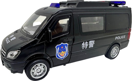 Mercedes Sprinter Model de Poliție Sunete Lumini Uși Deschise