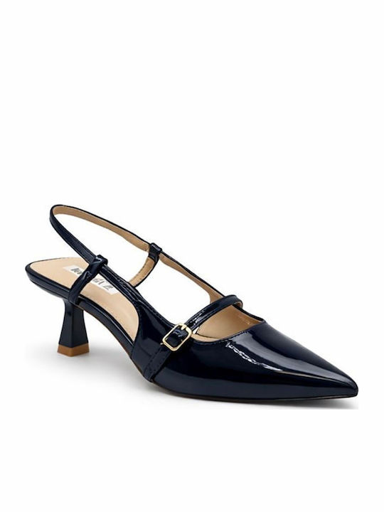 Elenross Heels from Patent Leather with Strap &...