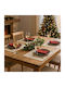 Set Placemats Christmas Waterproof Stars 2 Pieces Pgsi0209