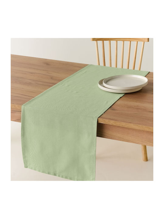 Kentia Runner Cotton Set 2pcs Leilani Green 45x...