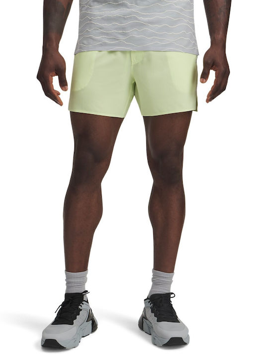 Under Armour Αθλητική Ανδρική Βερμούδα Κίτρινη