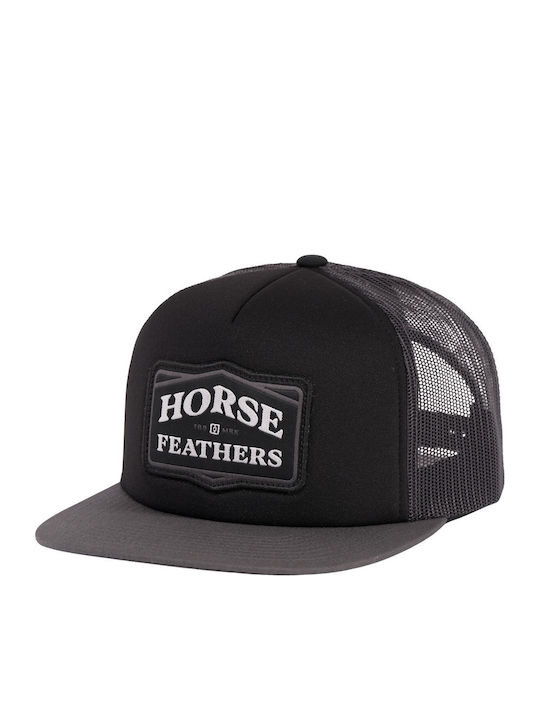 Horsefeathers Tex Șapcă Trucker Neagră
